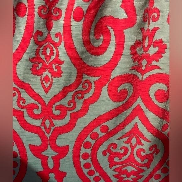 Bellamie small maxi dress cotton top with silky soft bottom EUC pink and blue - Picture 5 of 5